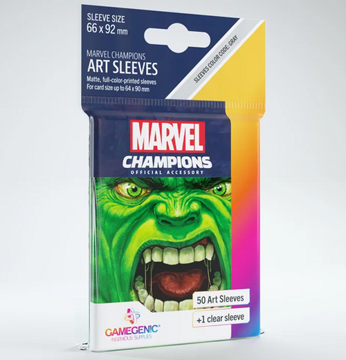 Gamegenic: Marvel Champions Art Sleeves - Hulk (50)