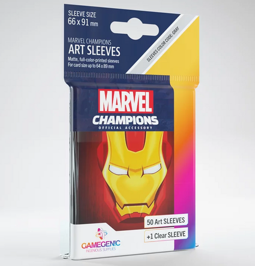 Gamegenic: Marvel Champions Art Sleeves - Iron Man (50)