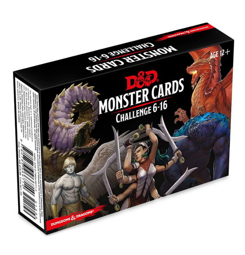 Dungeons & Dragons: 5th Ed. - Monster Cards Challenge 6-16