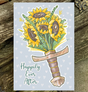 Postkort: Sword Bouquet