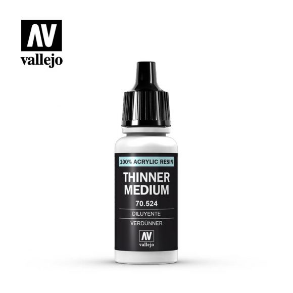 (70524) Vallejo - Thinner Medium 18ml