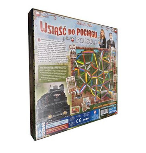 Ticket To Ride Map Coll. #6.5 (Poland) (Eng) bagside