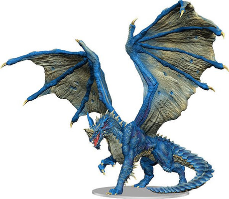Dungeons & Dragons: 5th Ed. - Icons of the Realms - Adult Blue Dragon Premium Figure