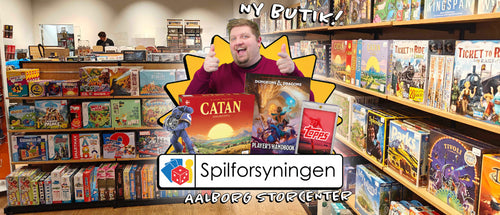 Spilforsyningen åbner permanent butik i Aalborg Storcenter