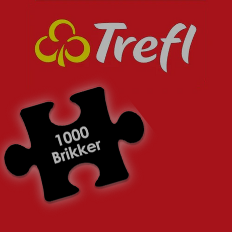 Trefl puslespil med 1000 brikker