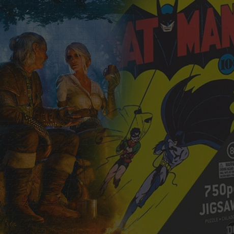 Film og spil puslespil