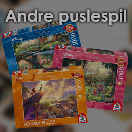 Spilbræt puslespil - andre