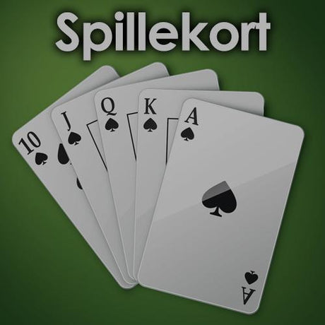 Traditionelle spillekort