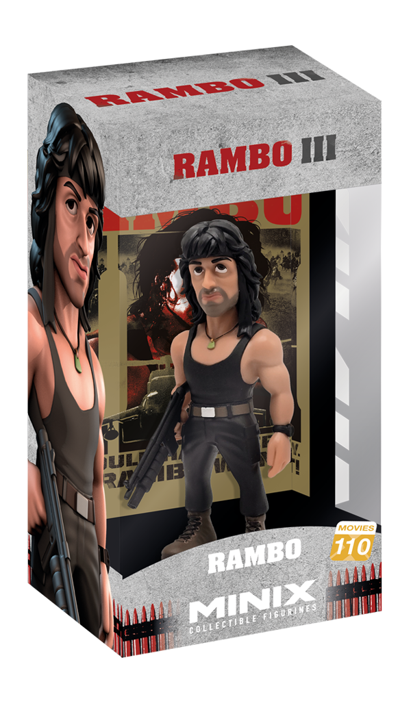 Minix Movies - Rambo Part III (12 cm) #110