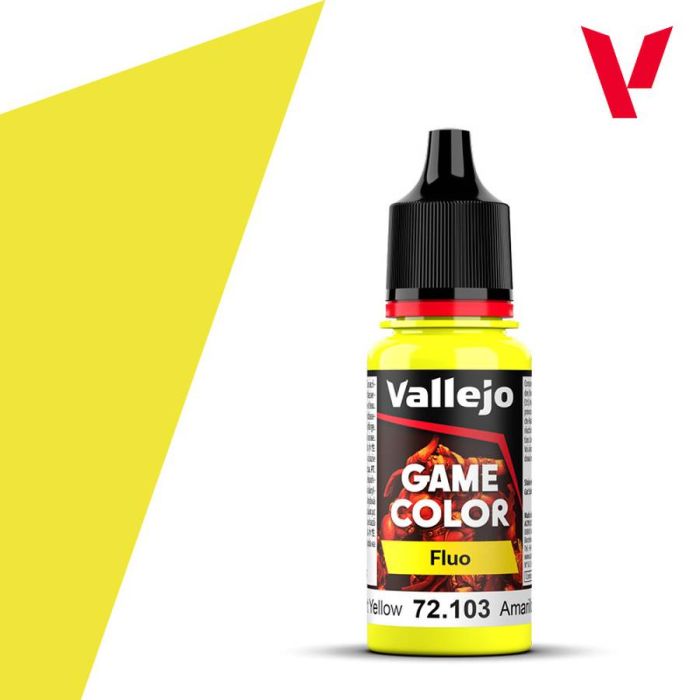 (72103) Vallejo Game Color - Fluo Yellow