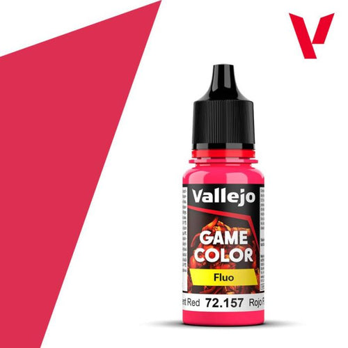 (72157) Vallejo Game Color - Fluorescent Red