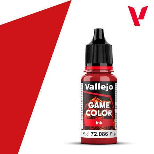 (72086) Vallejo Game Color Ink - Red
