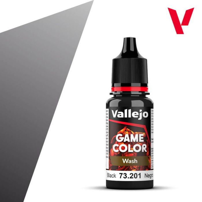 (73201) Vallejo Game Color Wash - Black Wash