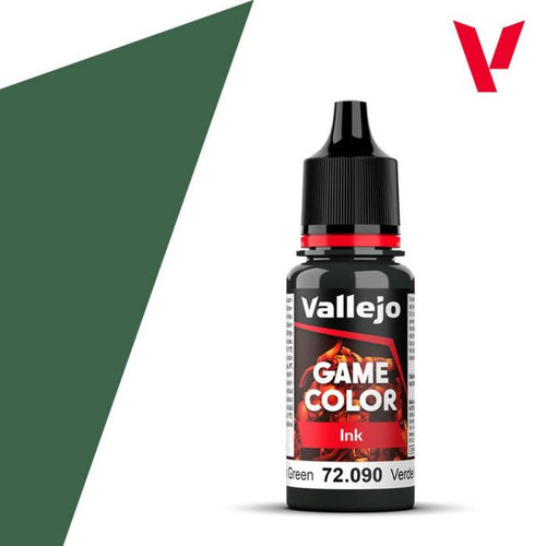 (72090) Vallejo Game Color Ink - Black Green