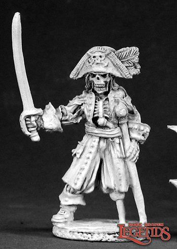 Reaper Bones Legends - Captain Razig (Metal)