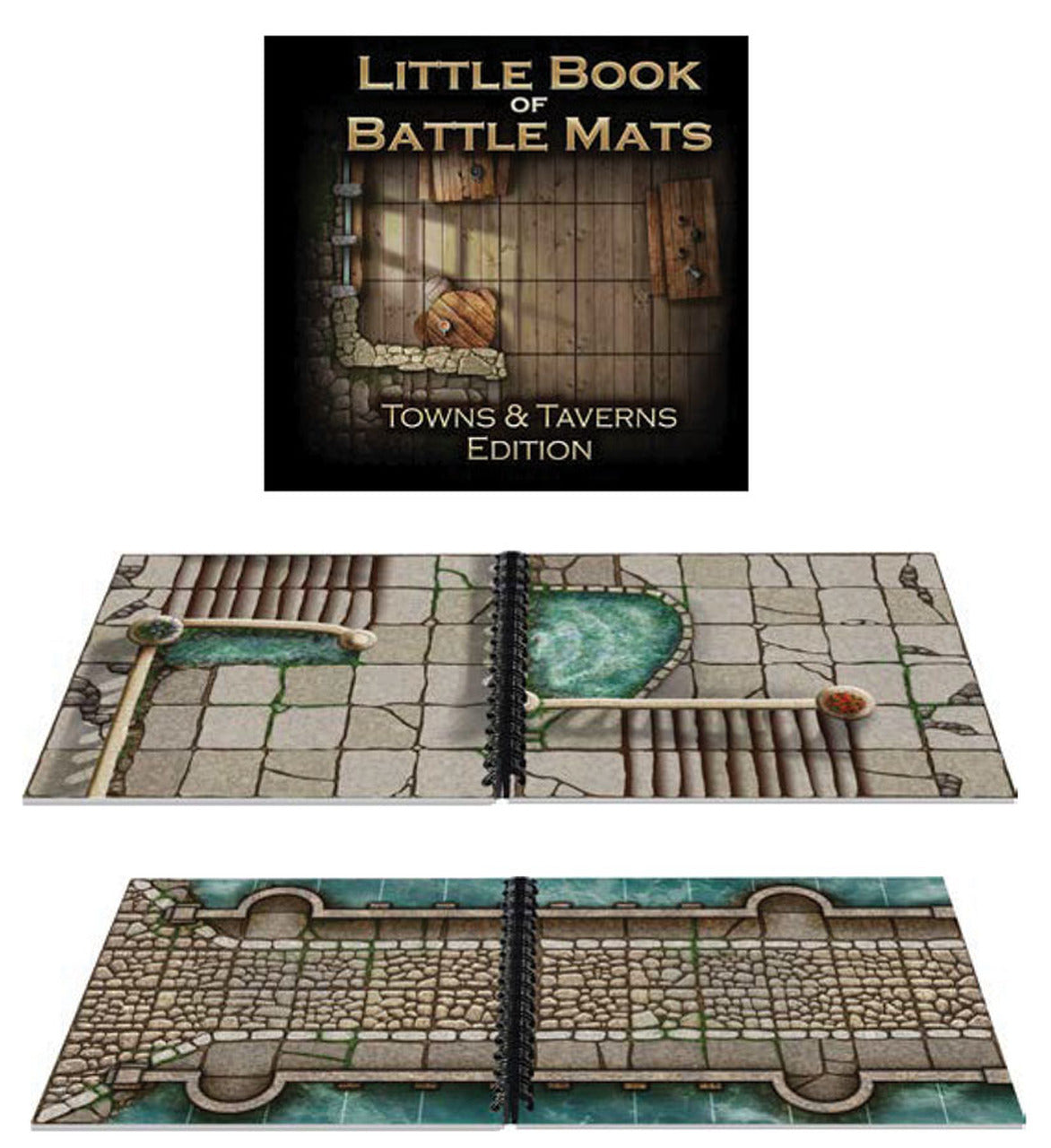 Little Book of Battle Mats Town & Taverns Edition