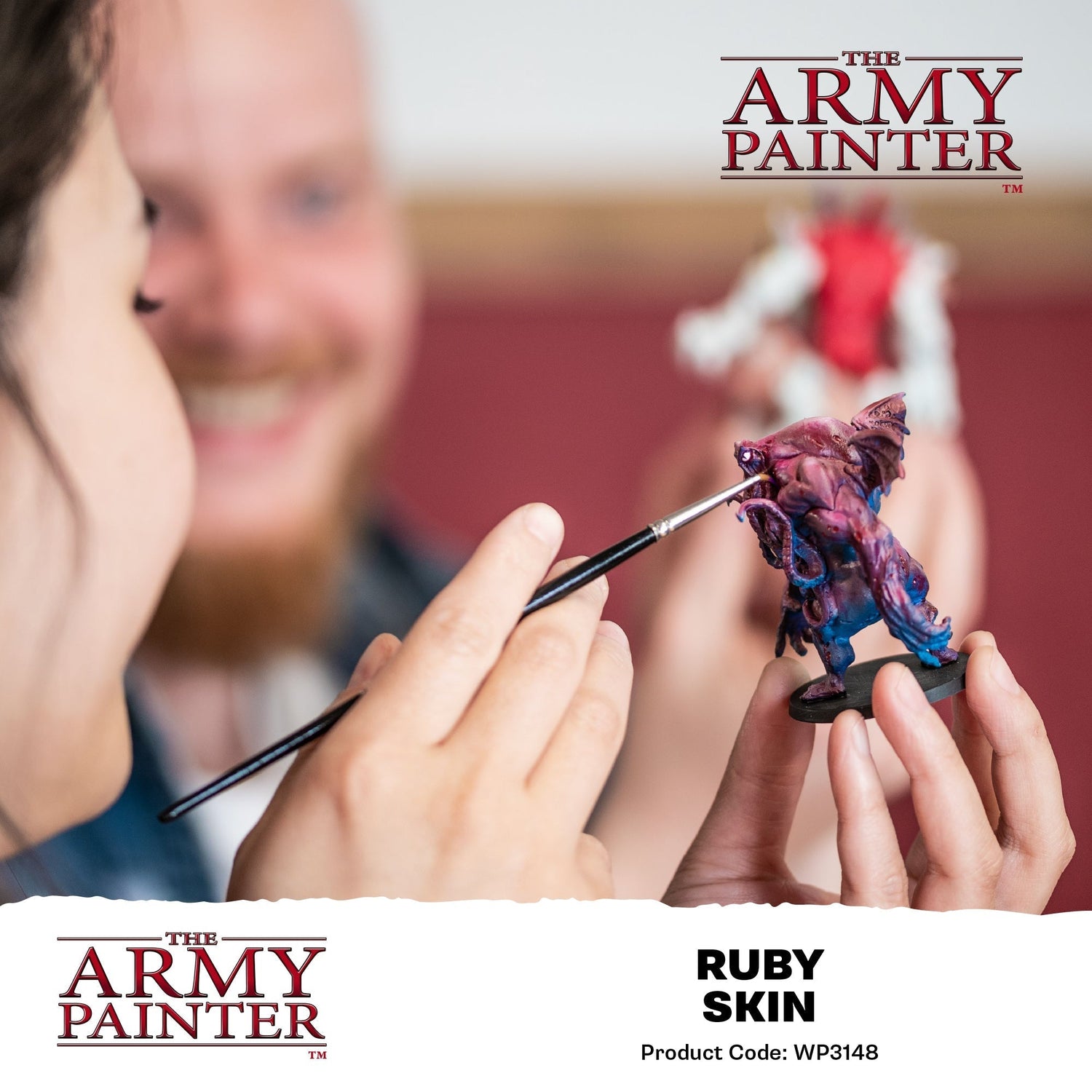 Ruby Army The Army Painter - Warpaints Fanatic: Ruby Skin – Spilforsyningen