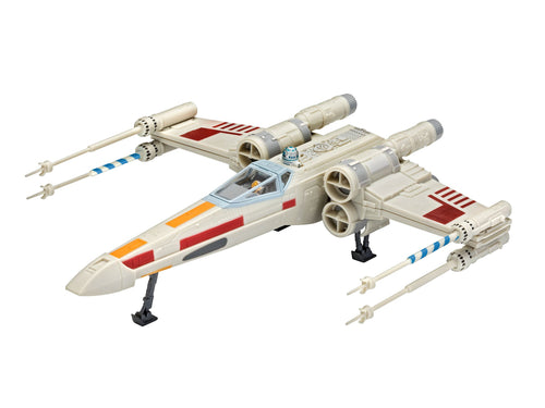 Star Wars Revell X-Wing Fighter m. lim & maling (1:57)