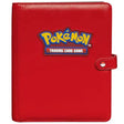 Ultra PRO Pokemon 4-Pocket Premium Red Snap Binder