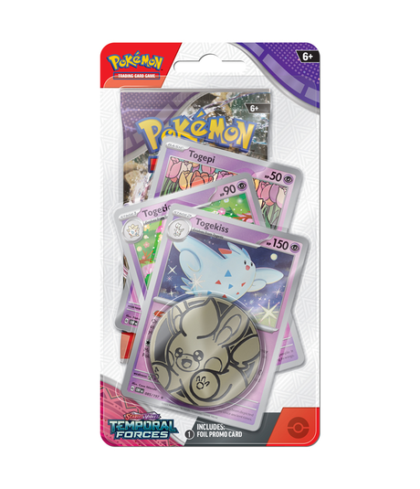 Pokemon Scarlet & Violet 5: Temporal Forces - Premium Checklane Blister