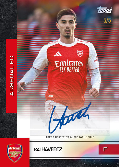Topps Arsenal Team Set 2025/26