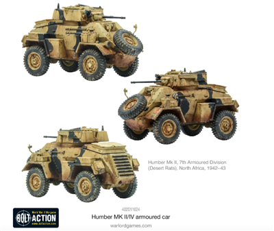 Bolt Action: Humber MK II/IV Armoured Car (Eng)