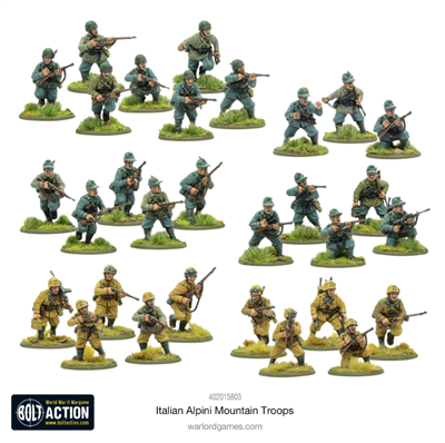 Bolt Action: Italian Alpine Mountain Troops