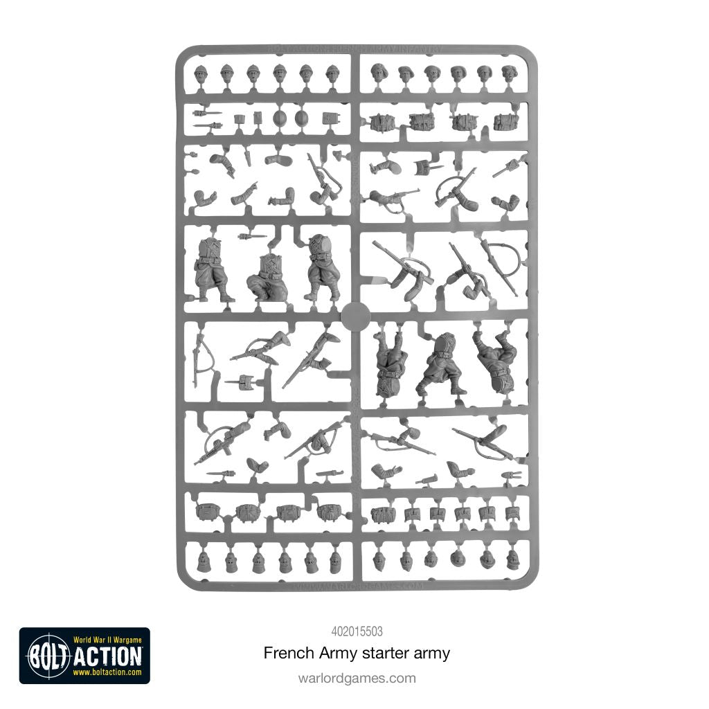 Bolt Action:  French Army - Starter Army (Eng)