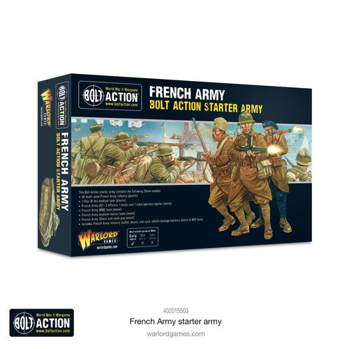 Bolt Action:  French Army - Starter Army (Eng)