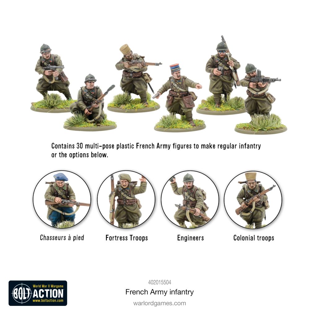 Bolt Action:  French Army Infantry (Eng)