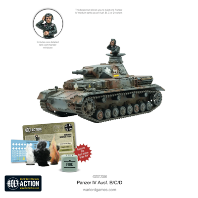 Bolt Action: Panzer IV ausf B/C/D (Eng)