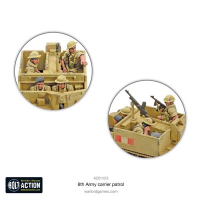 Bolt Action: 8th Army Carrier Patrol (Eng)