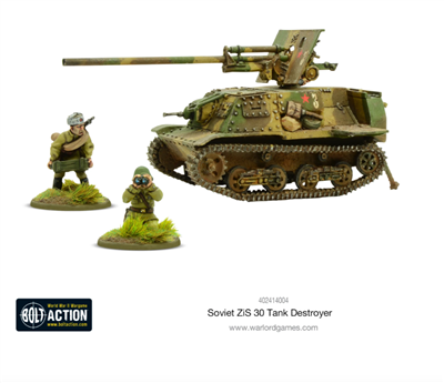 Bolt Action: Soviet ZIS-30 Tank Destroyer (Eng)