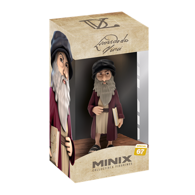 Minix - Leonardo Da Vinci (12 cm) #67