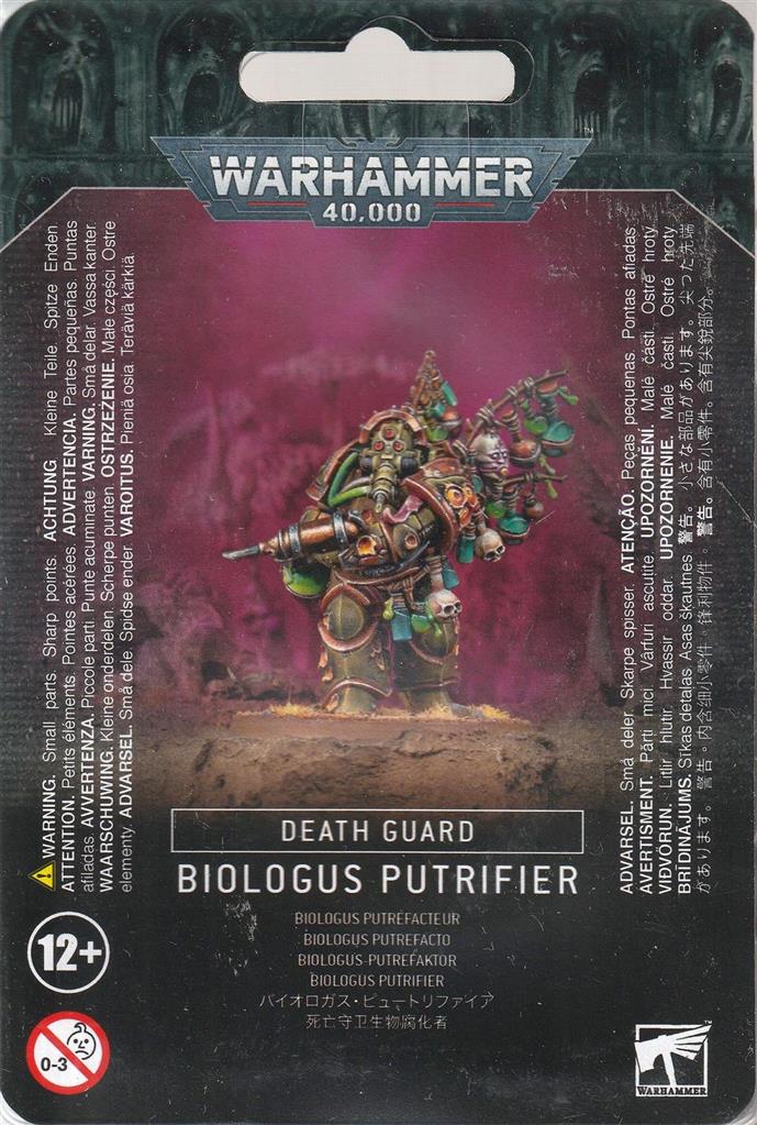 Warhammer 40k: Death Guard - Biologus Putrifier