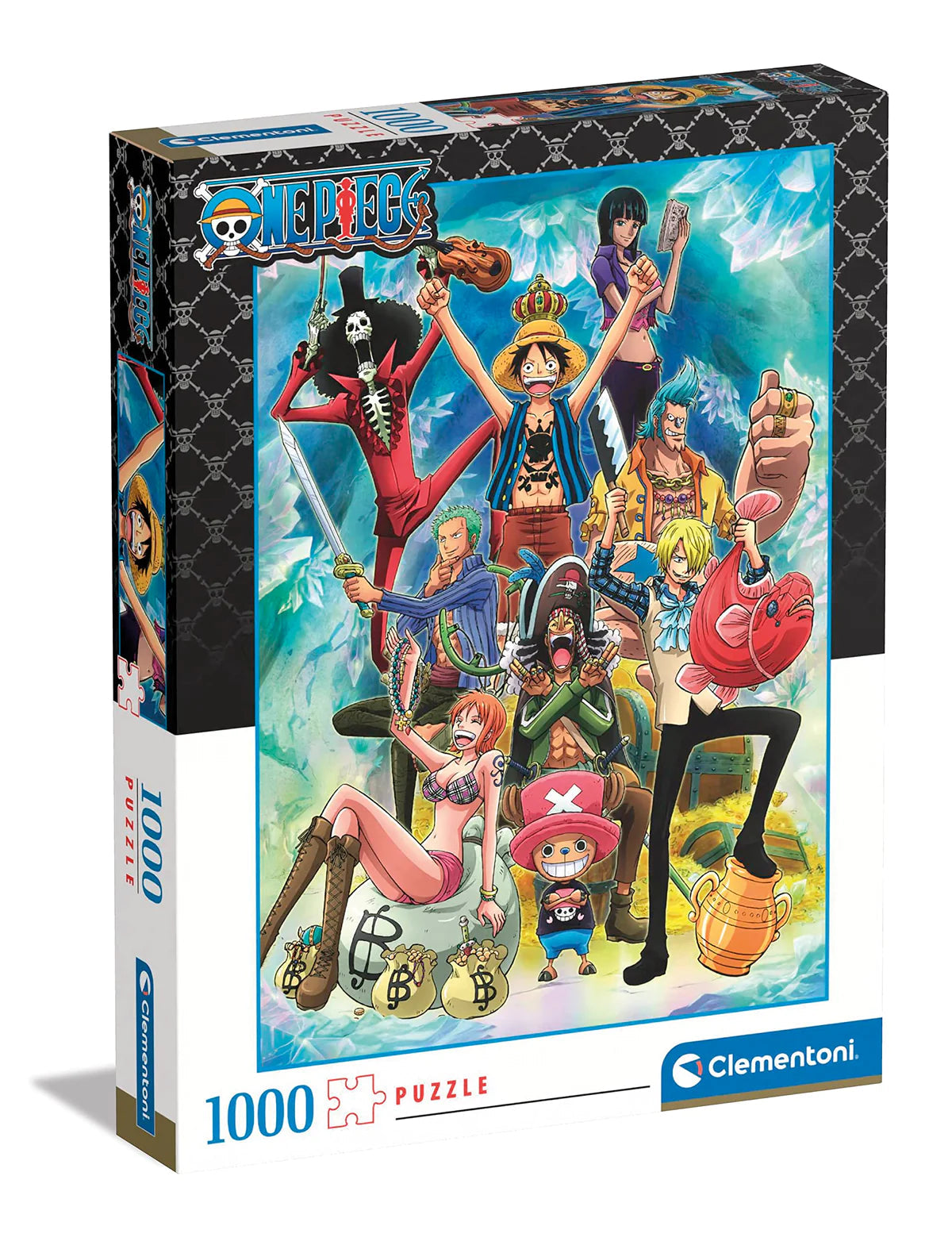 Anime One Piece Poster 1000 (Puslespil)