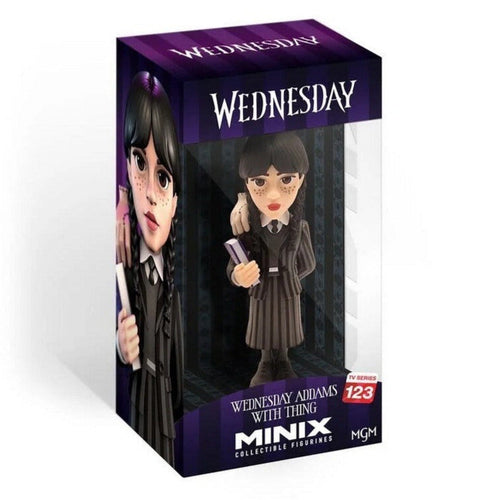 Minix Wednesday - Wednesday Addams with Thing (12 cm) #123