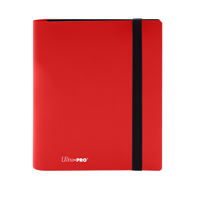 Ultra PRO 4-Pocket Eclipse PRO-Binder - Apple Red