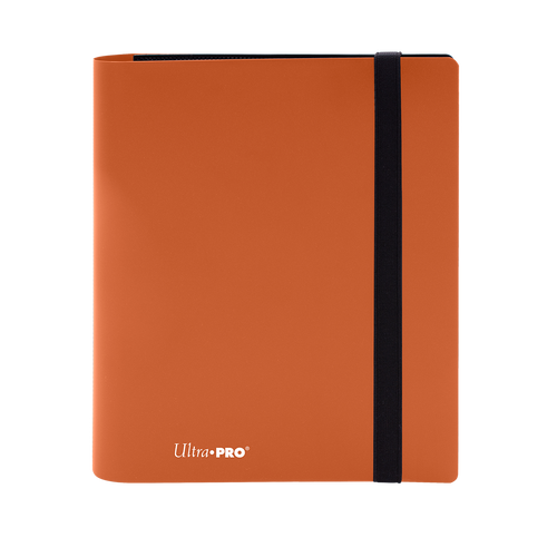 Ultra PRO 4-Pocket Eclipse PRO-Binder - Pumpkin Orange