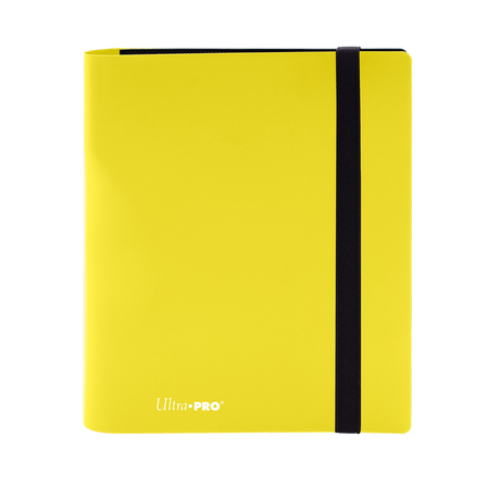 Ultra PRO 4-Pocket Eclipse PRO-Binder - Lemon Yellow