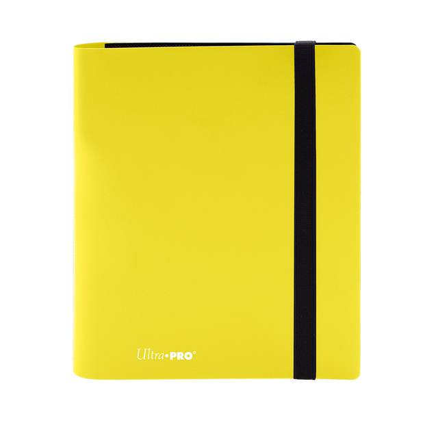 Ultra PRO 4-Pocket Eclipse PRO-Binder - Lemon Yellow