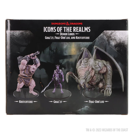 Dungeon & Dragons: Icons of the Realms - Demon Lords - Graz'zt, Fraz Urb'luu and Kostchtchie