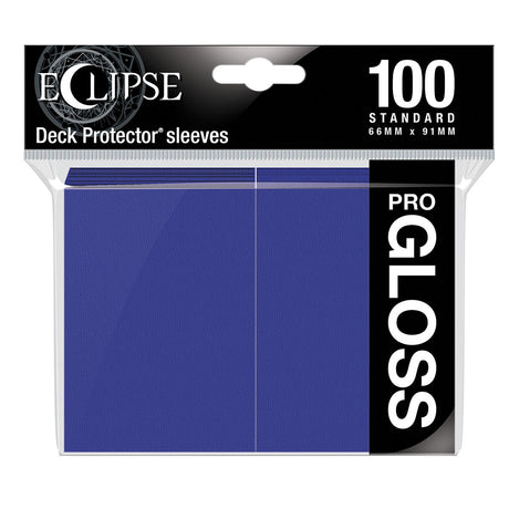 Ultra PRO Eclipse Gloss Standard Sleeves - Royal Purple (100)