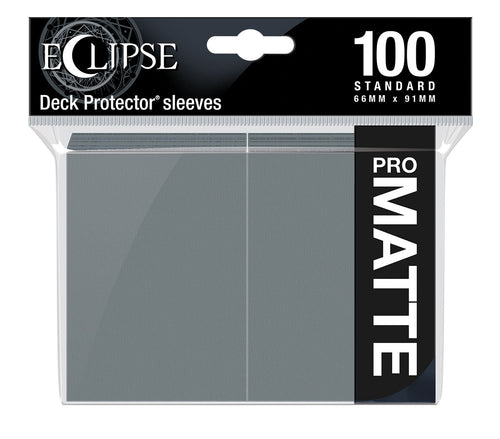 Ultra PRO Eclipse Matte Standard Sleeves - Smoke Grey (100)