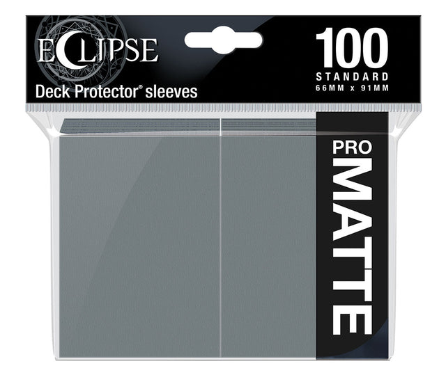 Ultra PRO Eclipse Matte Standard Sleeves - Smoke Grey (100)