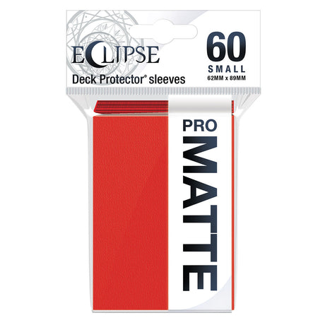 Ultra PRO Eclipse Matte Small Sleeves - Apple Red (60)