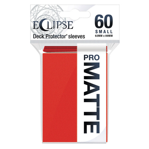 Ultra PRO Eclipse Matte Small Sleeves - Apple Red (60)