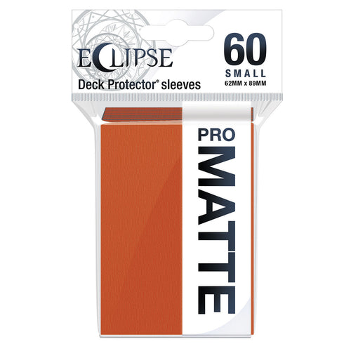 Ultra PRO Eclipse Matte Small Sleeves - Pumpkin Orange (60)