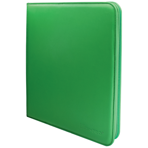 Ultra PRO Vivid 12-Pocket Zippered PRO-Binder - Green