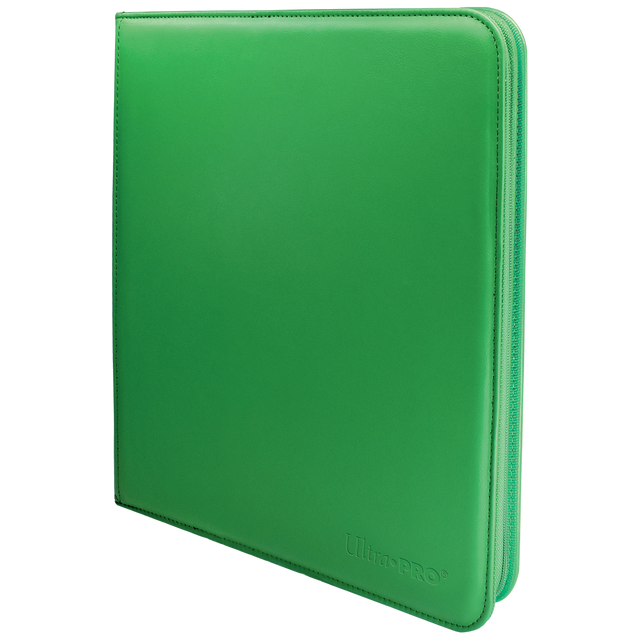 Ultra PRO Vivid 12-Pocket Zippered PRO-Binder - Green